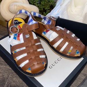 Gucci Kids Cirano Lux Sandals